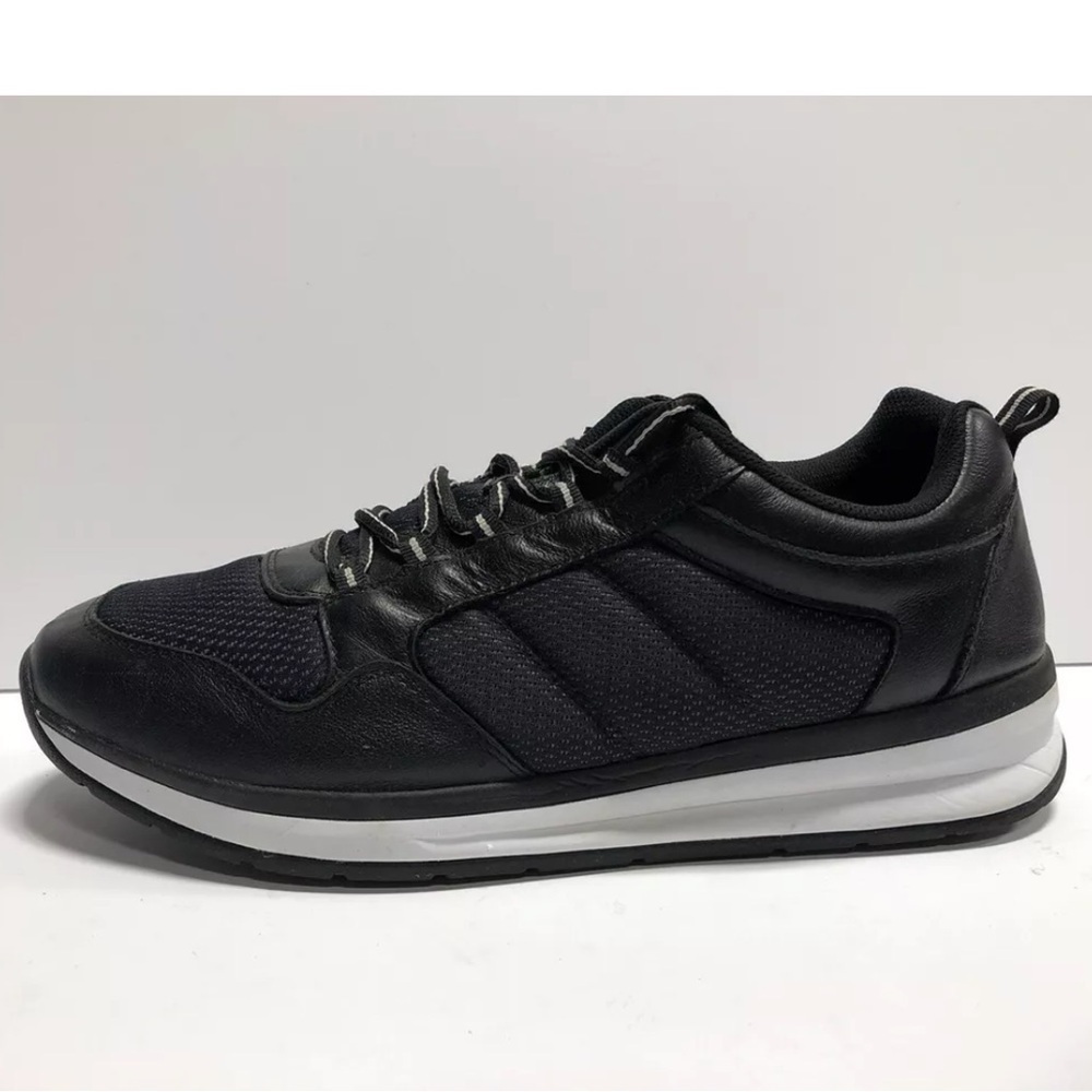 Drew Men’s Rocket Black Lace-Up Sneakers, Size 11.5 Wide